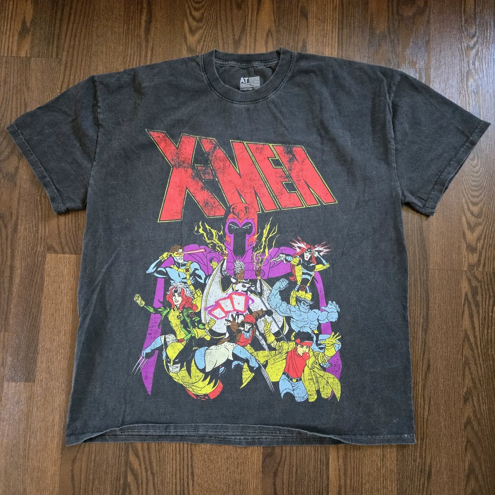 American Thrift x Marvel X-Men T-shirt vintage style comic graphic tee - Mens XL